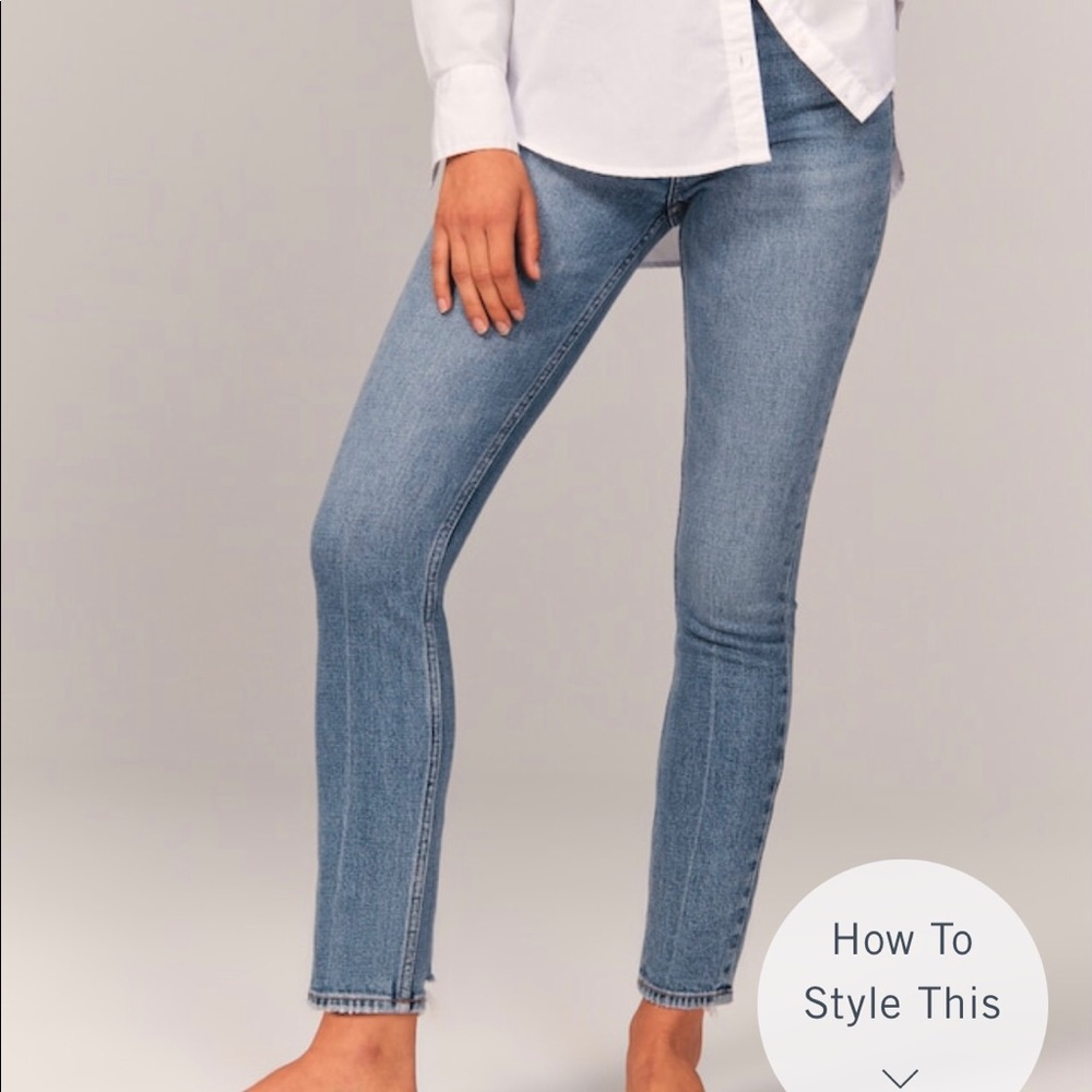 Abercrombie High Rise Skinny Jean